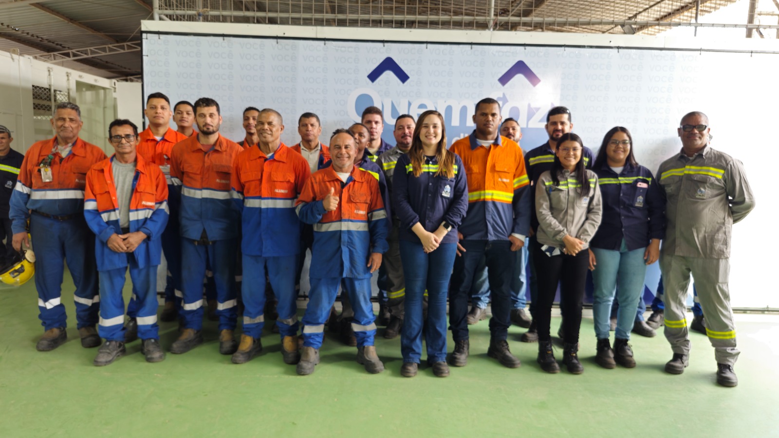 A CMPC promoveu um momento de reconhecimento a equipe de recuperação de superestruturas