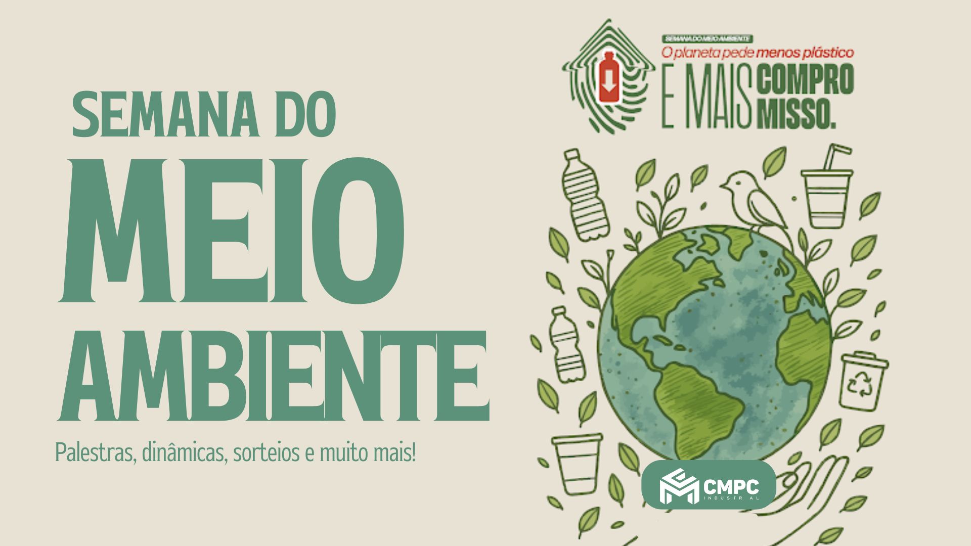 CMPC reforça o cuidado com o planeta com a Semana do Meio Ambiente