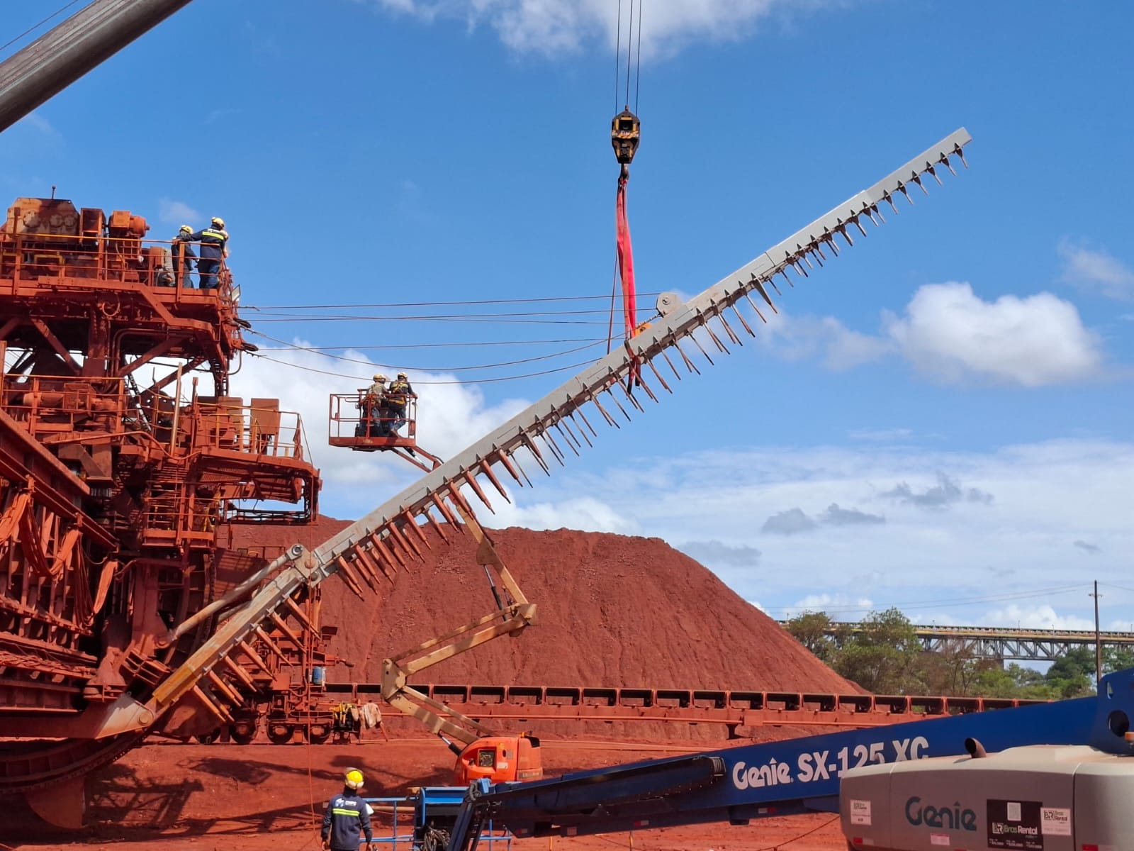 Planejamento, trabalho em equipe, qualidade e segurança: conclusão do Reclaimer DM-21
